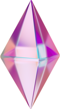 Abstract 3D Crystal Element